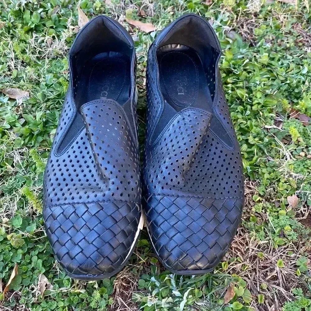 Sesto Meucci Woven Leather Shoes - Picture 2 of 13